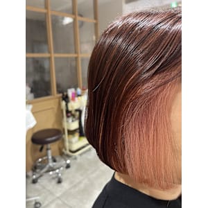 薄めピンク×インナー - Hair Mode KT 京橋店【ヘアーモードケーティーキョウバシテン】掲載中