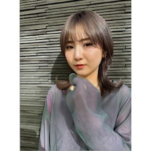 【福岡天神赤坂】20代30代/ラベンダーアッシュ/ウルフ