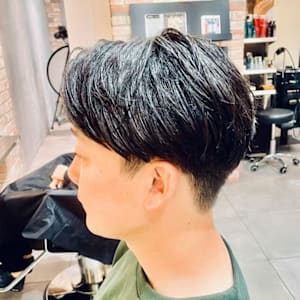 メンズマッシュグラデーション