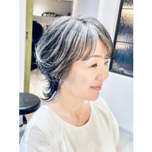 【ミセス】大人ウルフスタイル - ATENA AVEDA 広島三越店【アテナ アヴェダ ヒロシマミツコシテン】掲載中