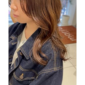 顔まわりカットパーマ