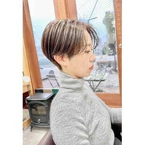 ハンサムショート/ヘルシースタイル/20代30代40代