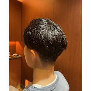 銀座 理容室 ビジネス ツーブロック