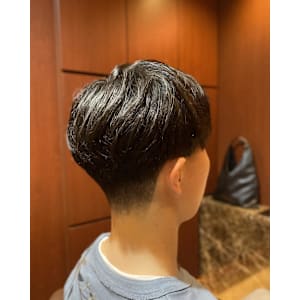 銀座 理容室 ビジネス ツーブロック