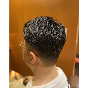 銀座 理容室 ビジネスショート