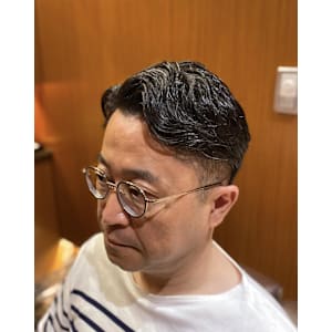 銀座 理容室 ビジネスショート