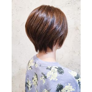 【Flor_戸塚】*大人ショート+マロンブラウン*