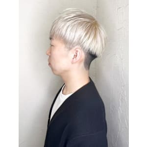 【Reir_下北沢】*メンズハイトーン＋ツーブロック*