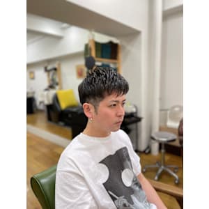 メンズツーブロック