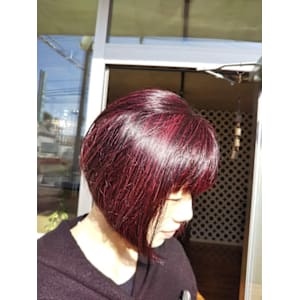 前下がりボブ - Hair Make Vivre【ヘアーメイクヴィーヴル】掲載中