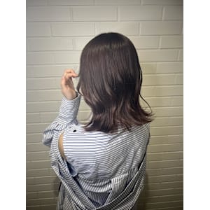 ピンクブラウンカラー