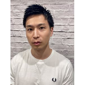 メンズ/ショート/ツーブロック/刈り上げ/束感/アップバング