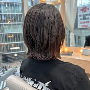 【癖が気になる方】外ハネレイヤーボブ