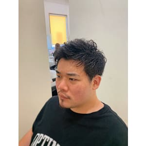 フロントUPデザインパーマ