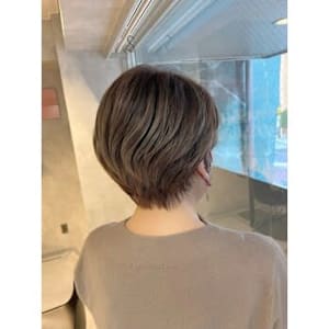 30代40代☆極細ハイライト白髪染め使わない白髪ぼかし