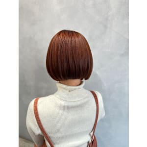 ブリーチなしオレンジブラウン♪Akane