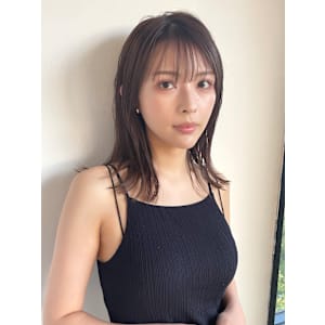 クロスパーマカーキベージュ