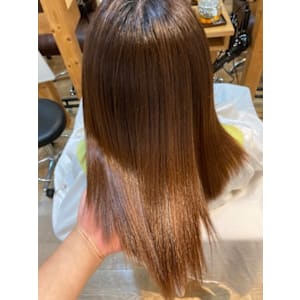 お客様髪質改善データ1283(梅雨前ストレート)