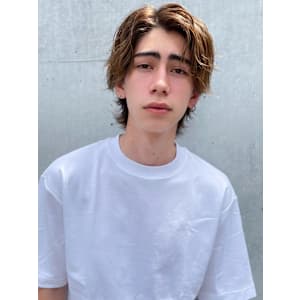 スケーターミディアム　パーマ・ハイトーン