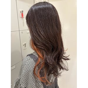 《KANON》オレンジイヤリングカラー