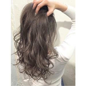 ナチュラルプルエクステ/かき上げヘア