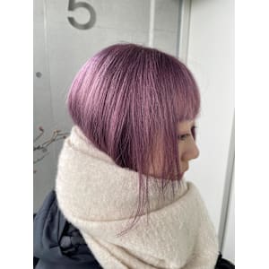 紫/ラベンダー/バイオレット/ダブルカラー/ハイトーン