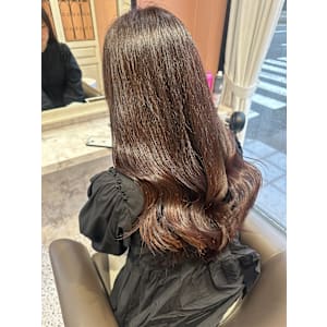 【艶髪】暖色系ベージュ