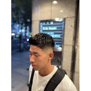 銀座 スキンフェードスタイル