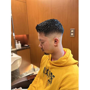 銀座 フェードカット