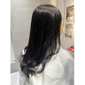 ロング×暗髪 『銀座／個室』