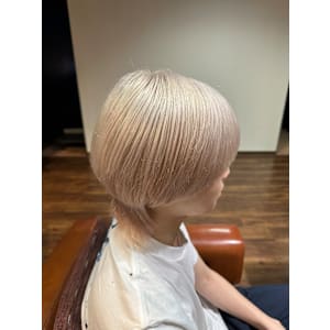 メンズホワイトカラー♪ホワイトブロンド♪