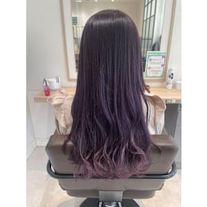 【スタイル】グラデーションカラー×ピンク×バイオレット