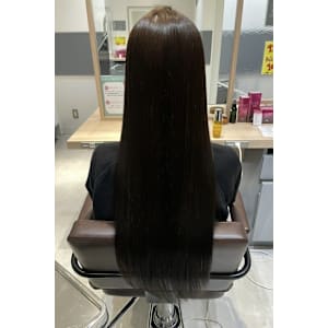 【髪質改善】ダークブラウン×ツヤ髪スタイル