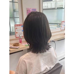 【スタイル】オリーブブラウン×レイヤースタイル