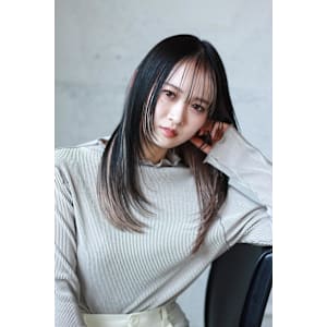 インナーカラー+レイヤーカット