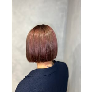 ピンクラベンダー　アンブレラカラー