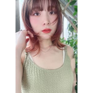 ★BERRYセミディシアーカラー姫カットカール韓国風小顔ヘア