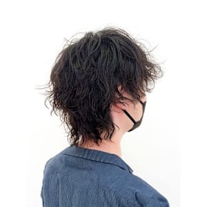 ソフトツイストパーマ / ウルフカット