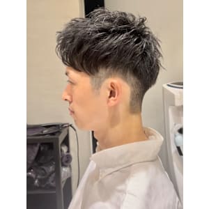 爽やか　大人　髪型　男性　美容室　銀座　東京　メンズカット