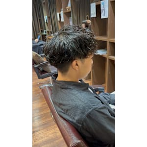 メンズ波巻きスパイラルパーマ♪