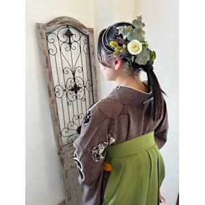 ポニーテールアレンジ