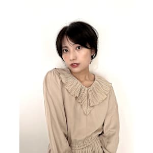 大人ショート/地毛風カラー