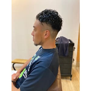 お客様髪質改善データ1294(メンズパーマ)