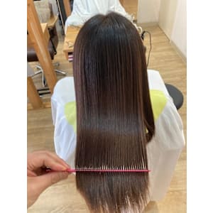 お客様髪質改善データ1291(白髪染めトナー施術)