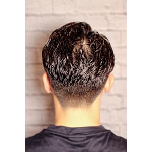 ツーブロック刈り上げ×形状記憶パーマ