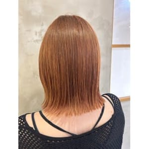 オレンジカラー【acala吉祥寺】