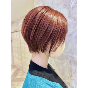 ボブレイヤー　ピンクベージュ　束感カット　ショートボブ - W by GRITTERs【ダブルバイグリッター】掲載中