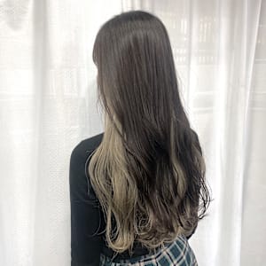 インナーカラーミルクティーグレージュ【：muku野方】