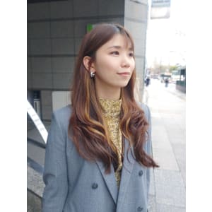 ソフトバレイヤージュで作るロングレイヤー