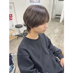 グレージュカラーメンズショート成増地下鉄成増大山